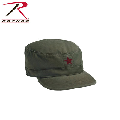 Vintage Fatigue Cap w/ Red Star