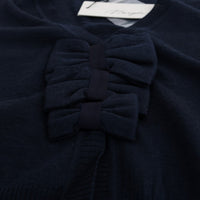 Blue Wool Blouse Sweater
