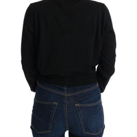 Black Wool Blouse Sweater