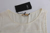 Beige Asymmetric Top Blouse