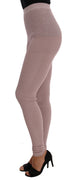 Pink Stretch Waist Tights Stockings