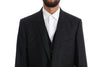 Gray Wool GOLD Slim Fit 3 Piece Suit