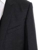 Gray Wool GOLD Slim Fit 3 Piece Suit