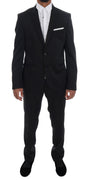 Black Two Button Slim Fit Suit