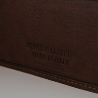 Brown Leather Bifold Wallet