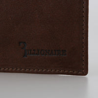 Brown Leather Bifold Wallet