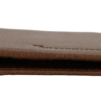 Brown Leather Bifold Wallet