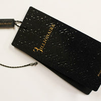 Black Leather Cardholder Wallet