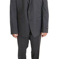 Gray Wool Stretch Slim Fit GOLD Suit