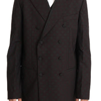 Bordeaux Wool Stretch Long 3 Piece Suit