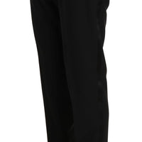 Black Wool Silk Saxophone Slim Fit Suit