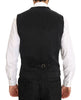 Black Torrero Slim 3 Piece One Button Suit