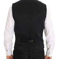 Black Torrero Slim 3 Piece One Button Suit