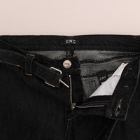 Blue Cotton Stretch Slim Fit Jeans