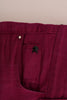 Purple Cotton Stretch Slim Denim Jeans