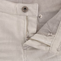 White Cotton Stretch Slim Jeans