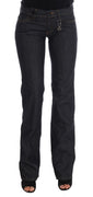 Dark Blue Cotton Classic Fit Jeans