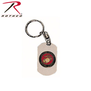 Marines Dog Tag Key Chain