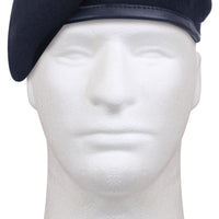 Inspection Ready Beret With USAF Flash - Midnight Navy Blue