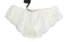 White Silk Lace Underwear Briefs