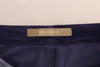 Purple Corduroy Stretch Bootcut Pants