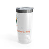 Dad's Day Gift, It's the Journey Plus Personalized Saying on Ringneck Tumbler, 20oz