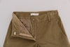 Beige Cotton Corduroys Pants