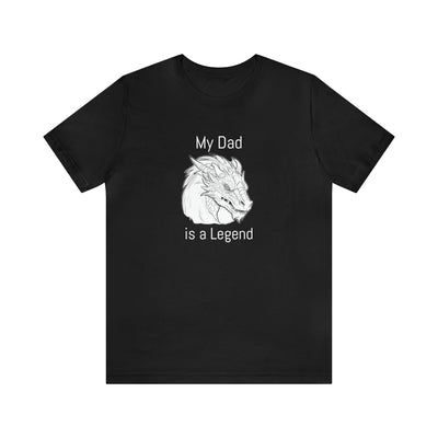 My Dad is a Legend Jersey Short Sleeve Tee