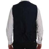 Blue STAFF Wool Stretch Vest