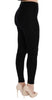 Black Cashmere Stretch Tights