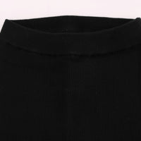 Black Cashmere Stretch Tights