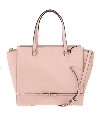 Pink HANDLEE Leather Handbag