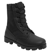 Black Speedlace Jungle Boots - 9 Inch