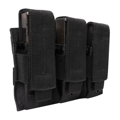 MOLLE Triple Pistol Mag Pouch