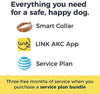 LINK AKC Smart Dog Collar - GPS Location Tracker, Activity Monitor, and More