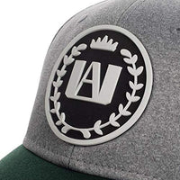 My Hero Academia Anime UA Academy Grey Flex Fit Hat