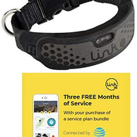 LINK AKC Smart Dog Collar - GPS Location Tracker, Activity Monitor, and More