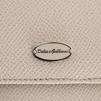 White Dauphine Leather Case Wallet