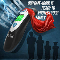 iProven Thermometer for Fever Forehead and Ear Fever Alarm DMT-489