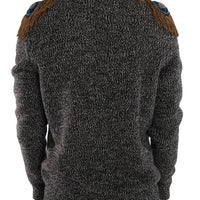 Gray Wool Cashmere Sweater