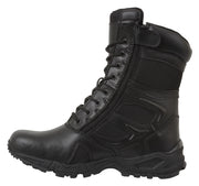 Forced Entry Deployment Boot With Side Zipper - 8 Inch
