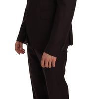 Bordeaux Wool Two Button Slim Fit Suit