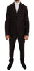 Bordeaux Wool Two Button Slim Fit Suit