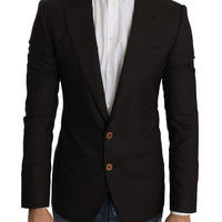 Brown Wool SICILIA Jacket Coat Blazer