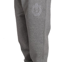 Gray Cotton Sweater Pants Tracksuit