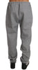 Gray Cotton Sweater Pants Tracksuit