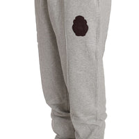 Gray Cotton Sweater Pants Tracksuit