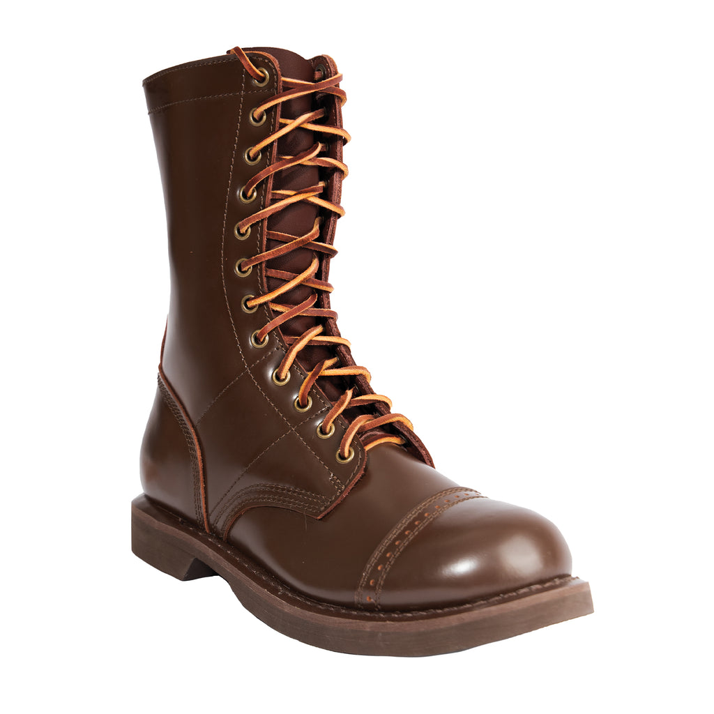 Brown Leather Jump Boot - 10 Inches