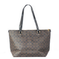 Signature Coated Canvas and Leather Gallery Tote Handbag