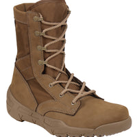Waterproof V-Max Lightweight Tactical Boots - AR 670-1 Coyote Brown - 8.5 Inch